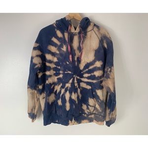 Bleach dyed hoodie